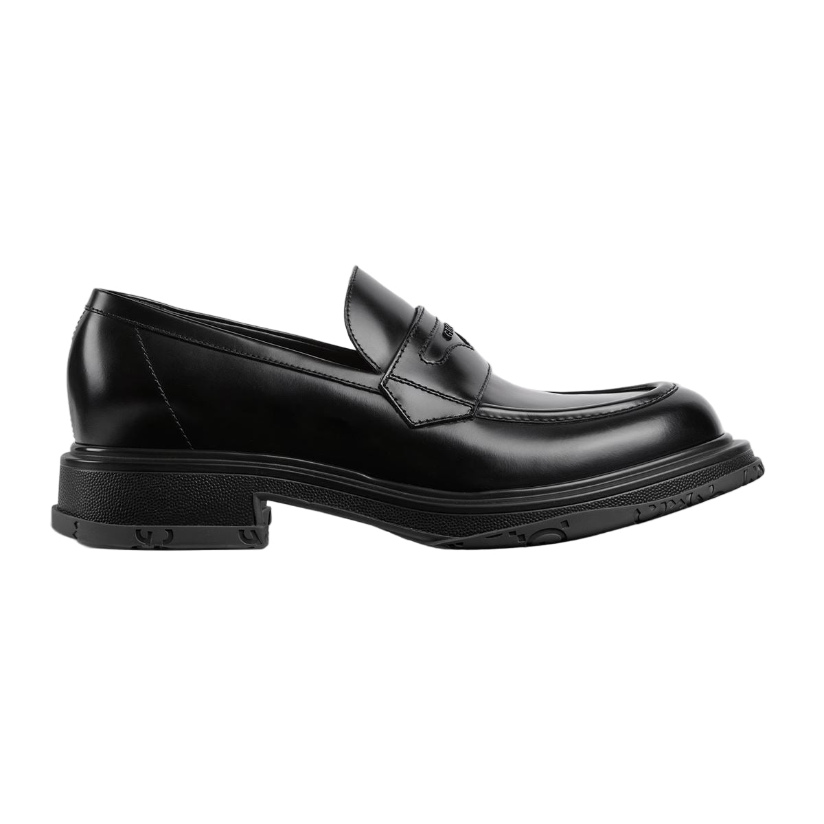 Men's loafer with tonal logo-GUCCI-Verso