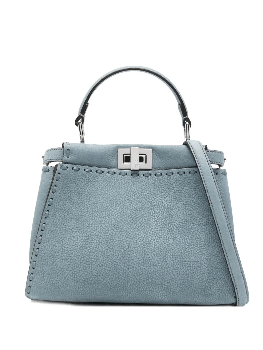 Mini peekaboo tote bag-FENDI-Verso