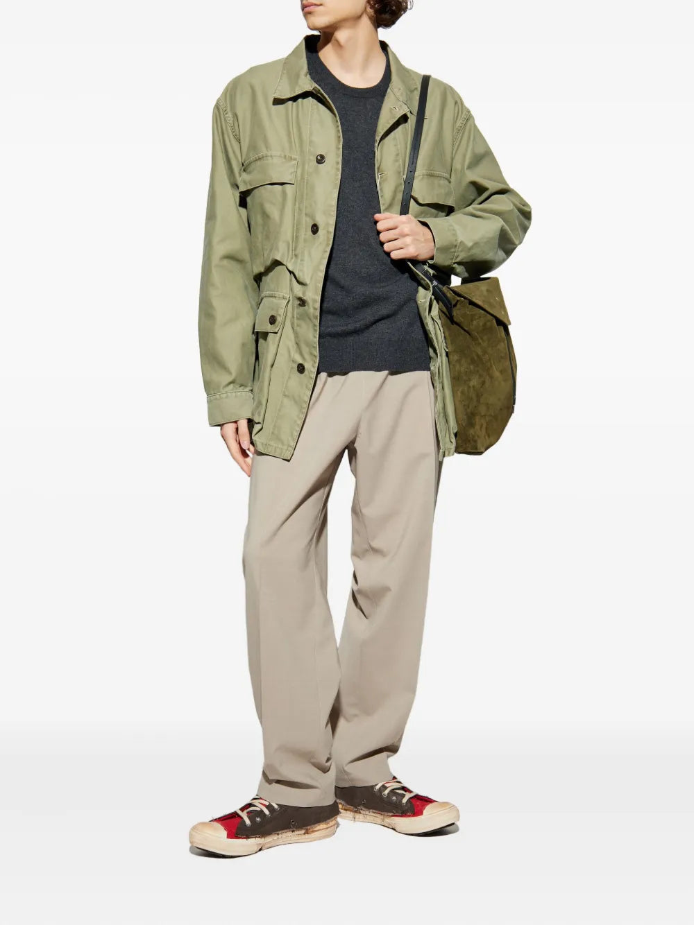 Maison margiela drawstring-waist trousers-MM6-Verso