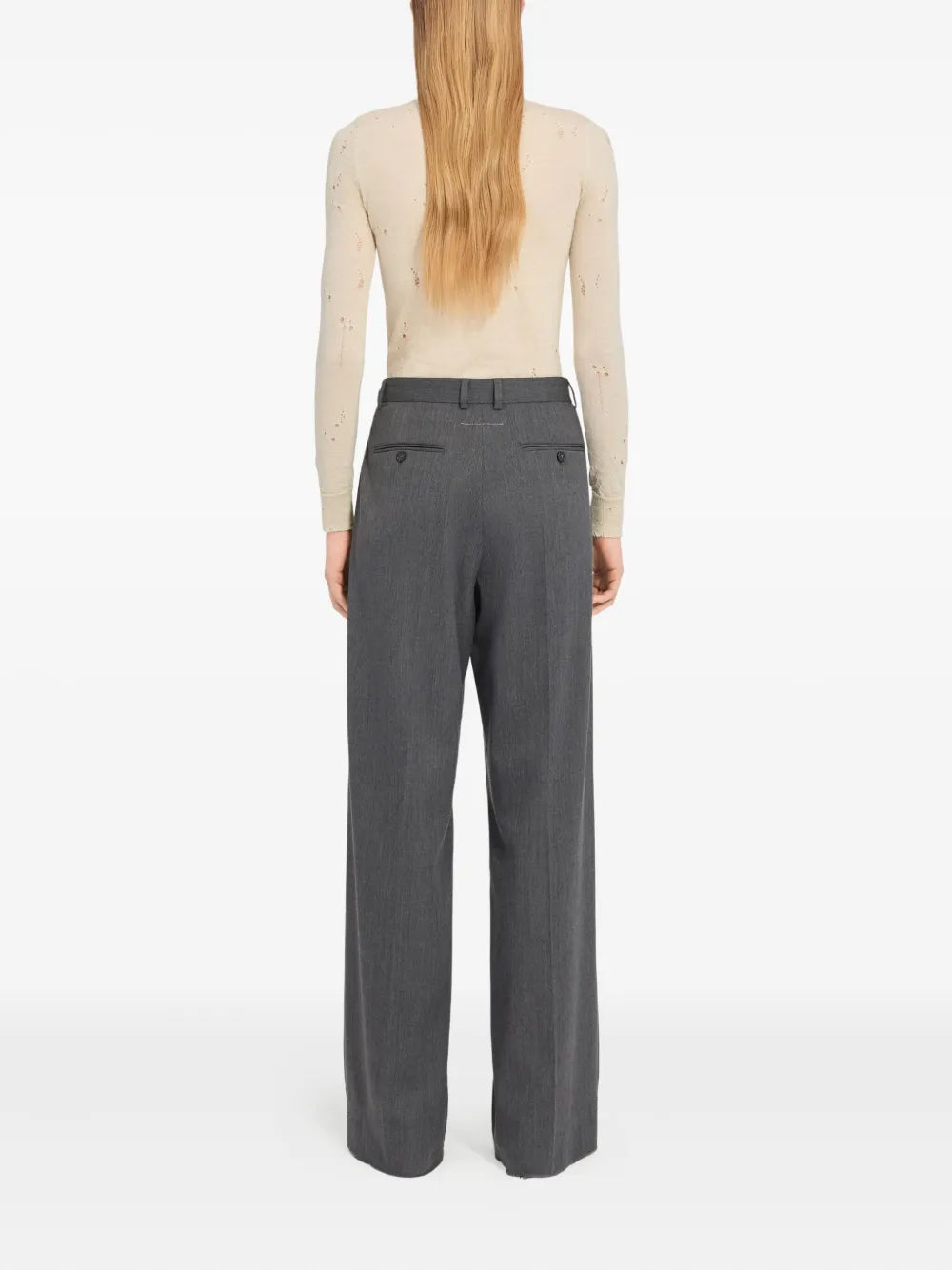 Mm6 maison margiela high-waisted trousers-MM6-Verso