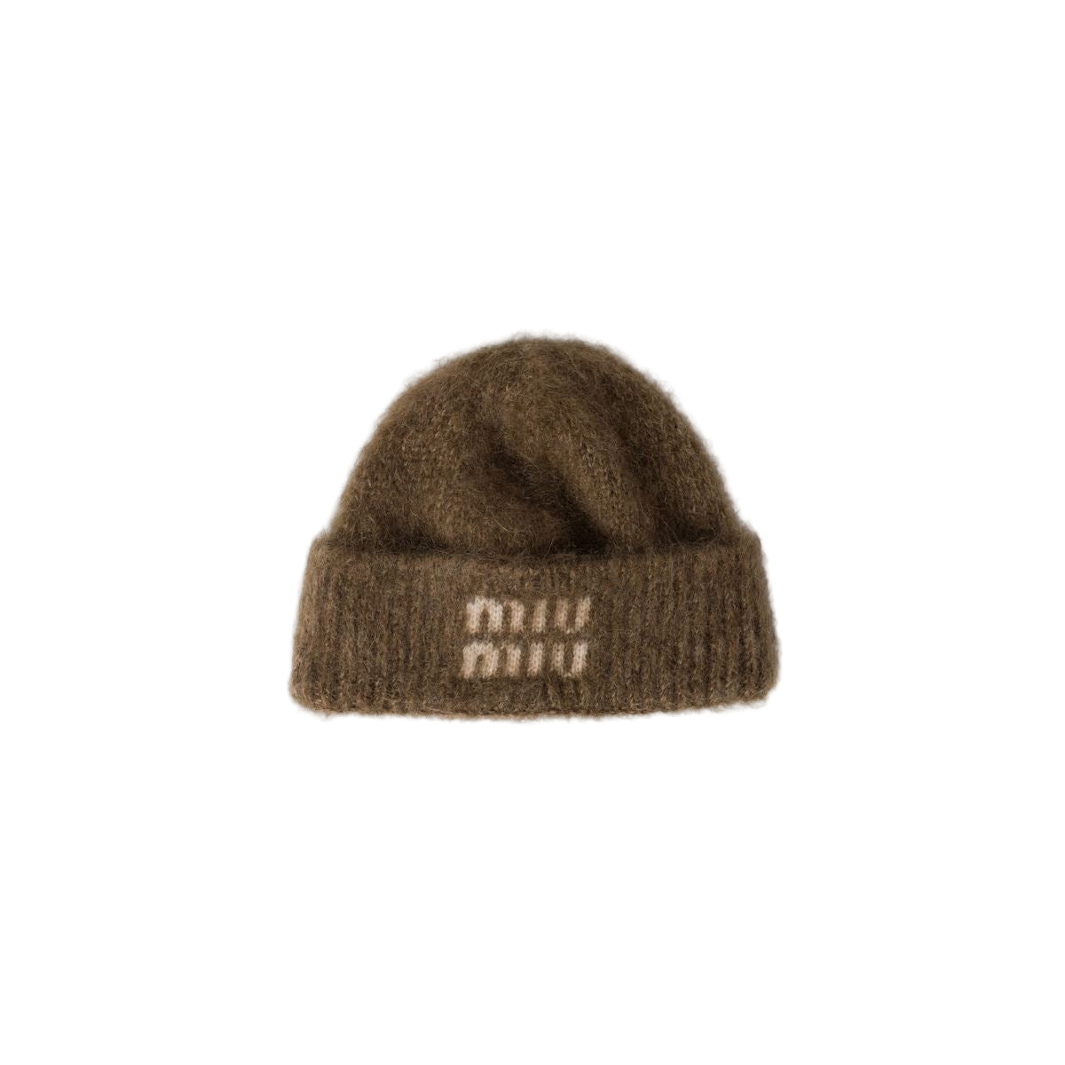 mohair beanie-MIU MIU-Verso