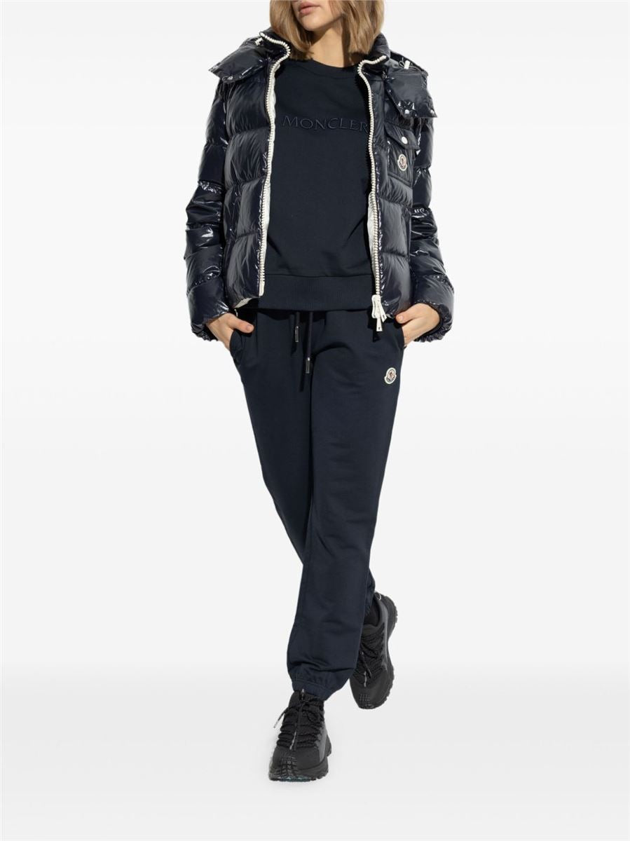 MONCLER "ANDRO" SHORT DOWN JACKET WITH HOOD - MONCLER - Verso