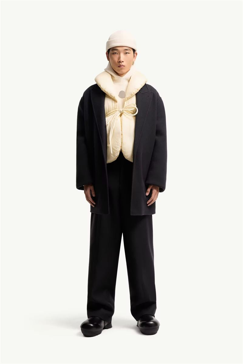 Moncler + JIL SANDER Wool Gabardine Tailored Pants-MONCLER-Verso