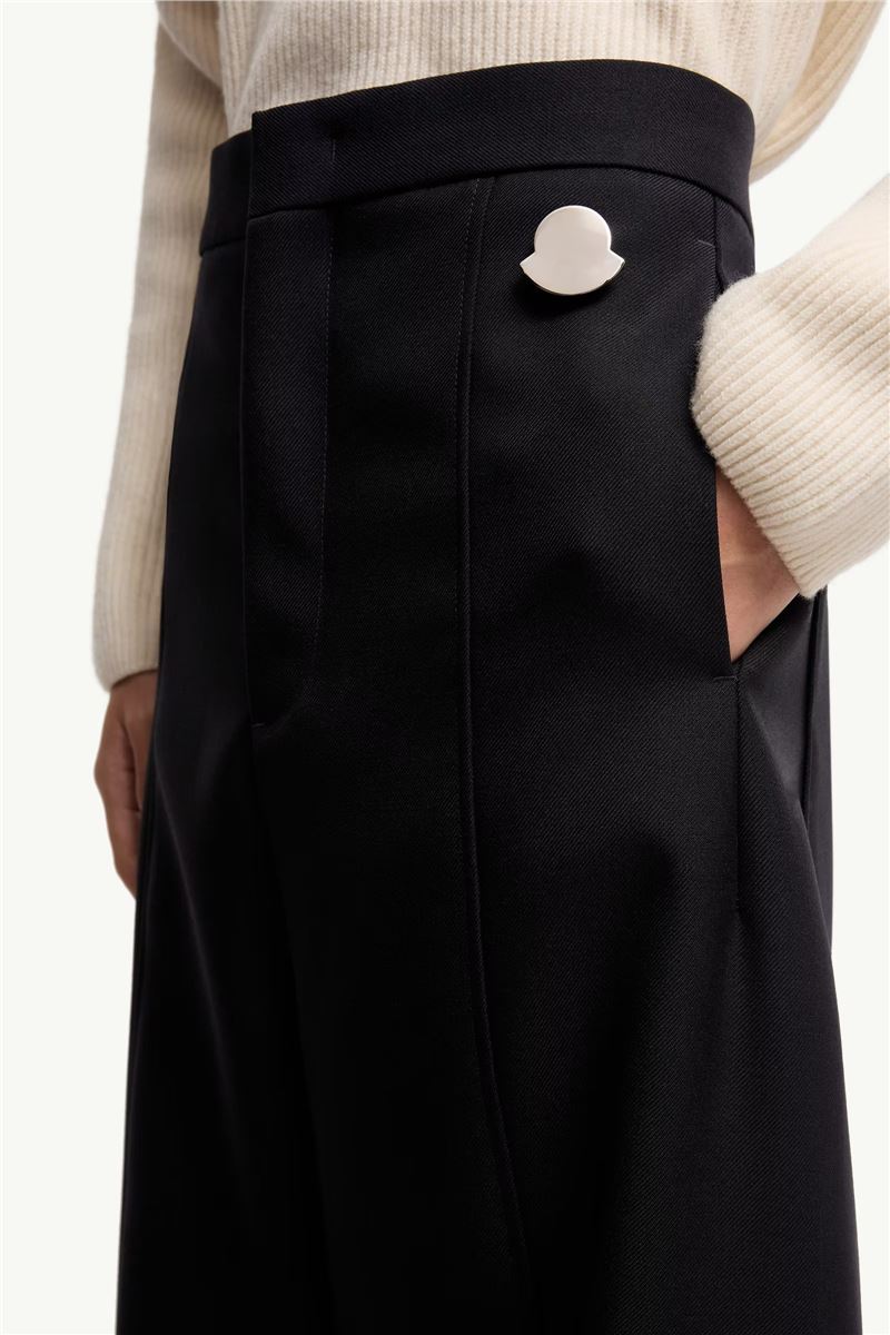 Moncler + JIL SANDER Wool Gabardine Tailored Pants-MONCLER-Verso