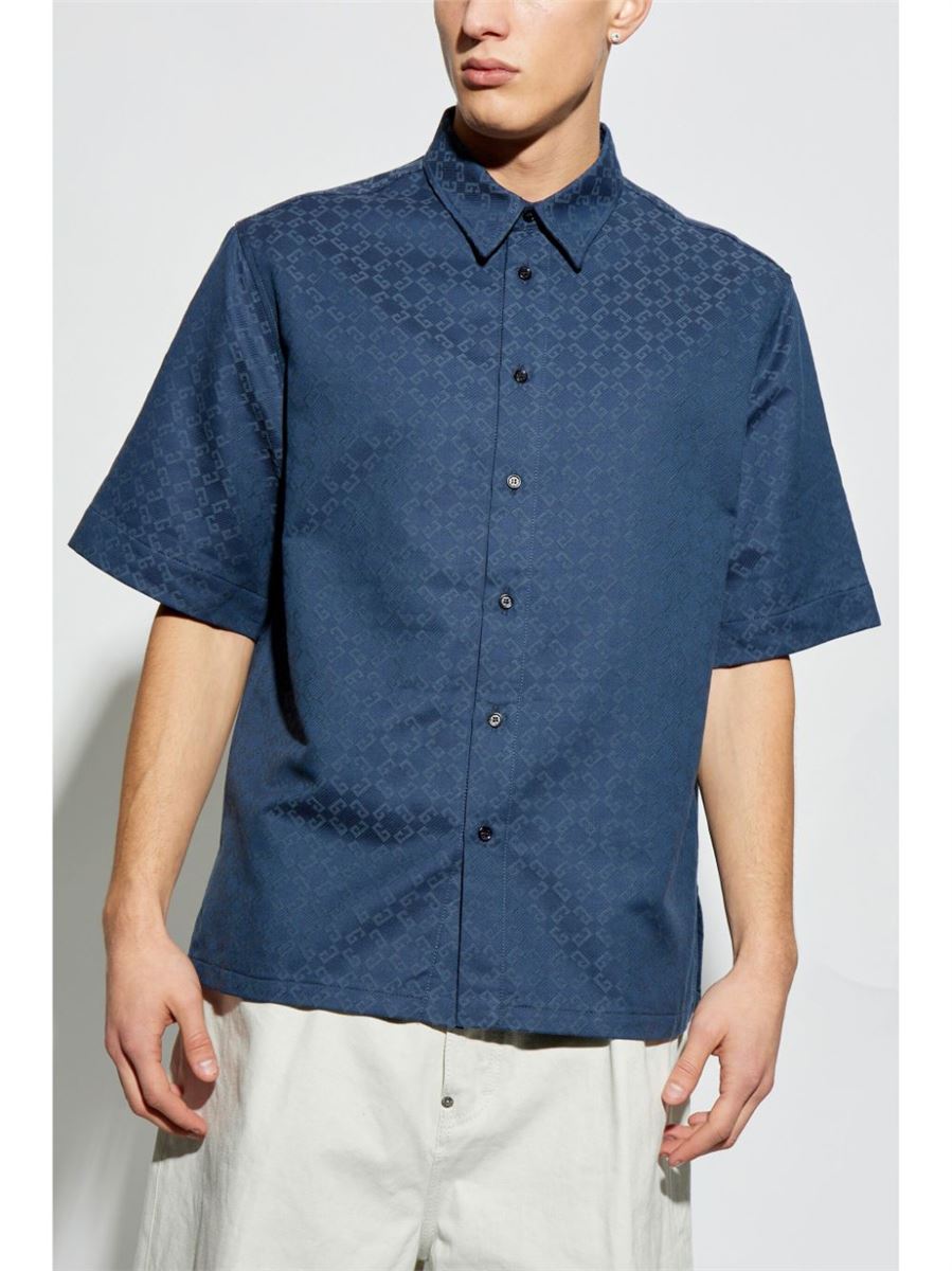 MONOGRAM-PATTERN SHIRT - GIVENCHY - Verso