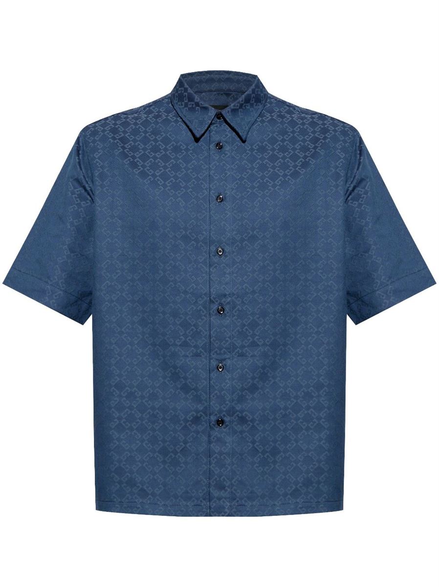 MONOGRAM-PATTERN SHIRT - GIVENCHY - Verso
