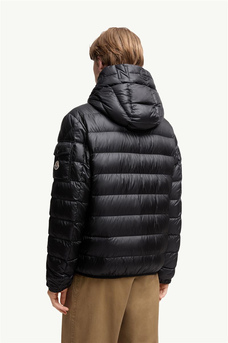 najan hooded short down jacket-MONCLER-Verso