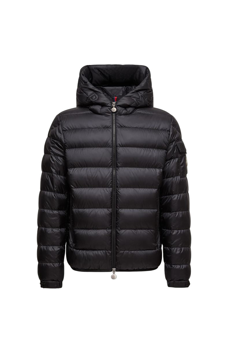 najan hooded short down jacket-MONCLER-Verso