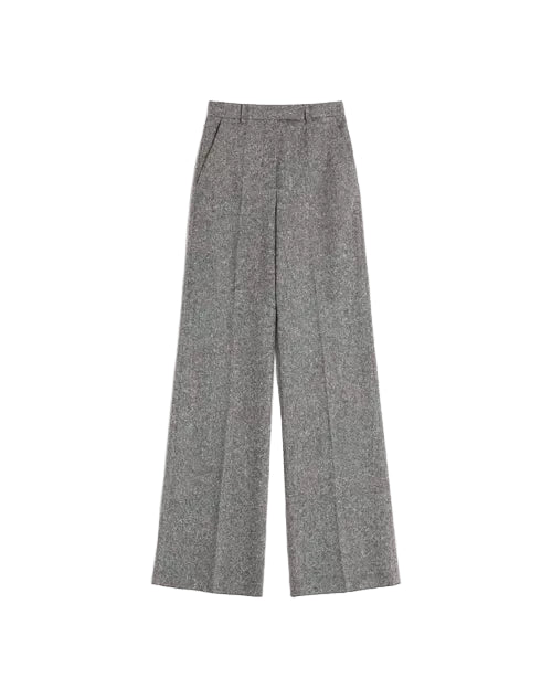 Natté Buttoned Weave Trousers-VALENTINO-Verso