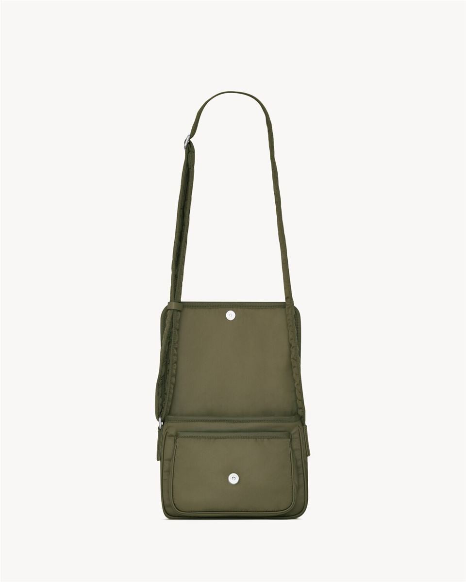 NIKI SMALL MESSENGER IN NYLON - SAINT LAURENT - Verso