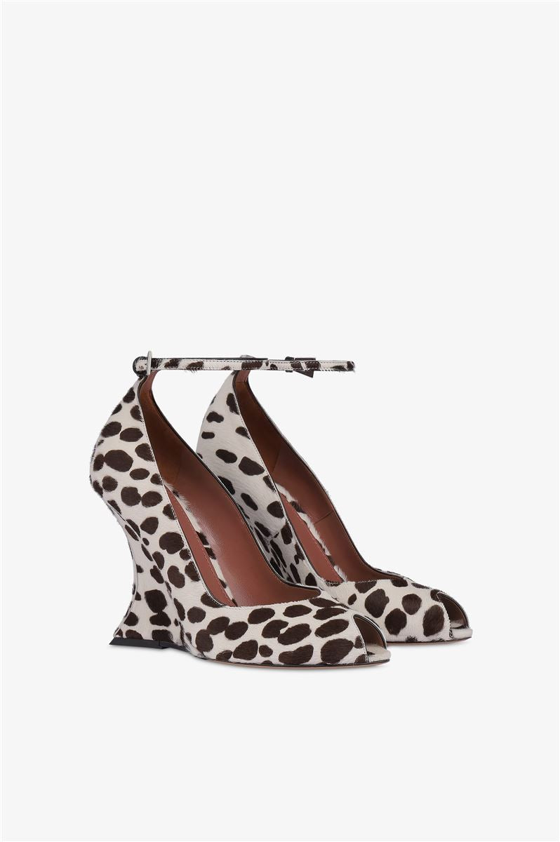 NINA OPEN TOE ANKLE STRAP PUMP-PARIS TEXAS-Verso