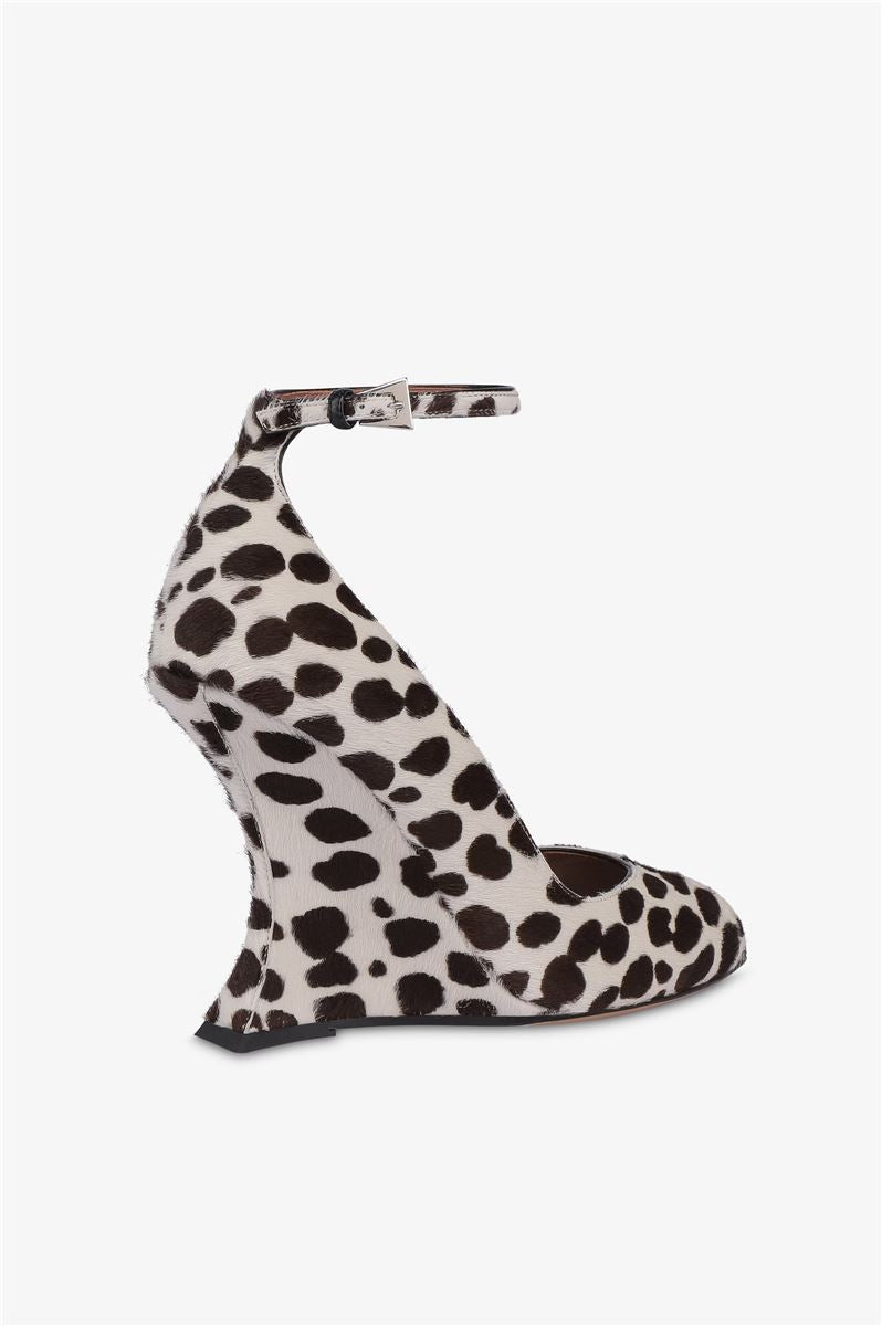 NINA OPEN TOE ANKLE STRAP PUMP-PARIS TEXAS-Verso