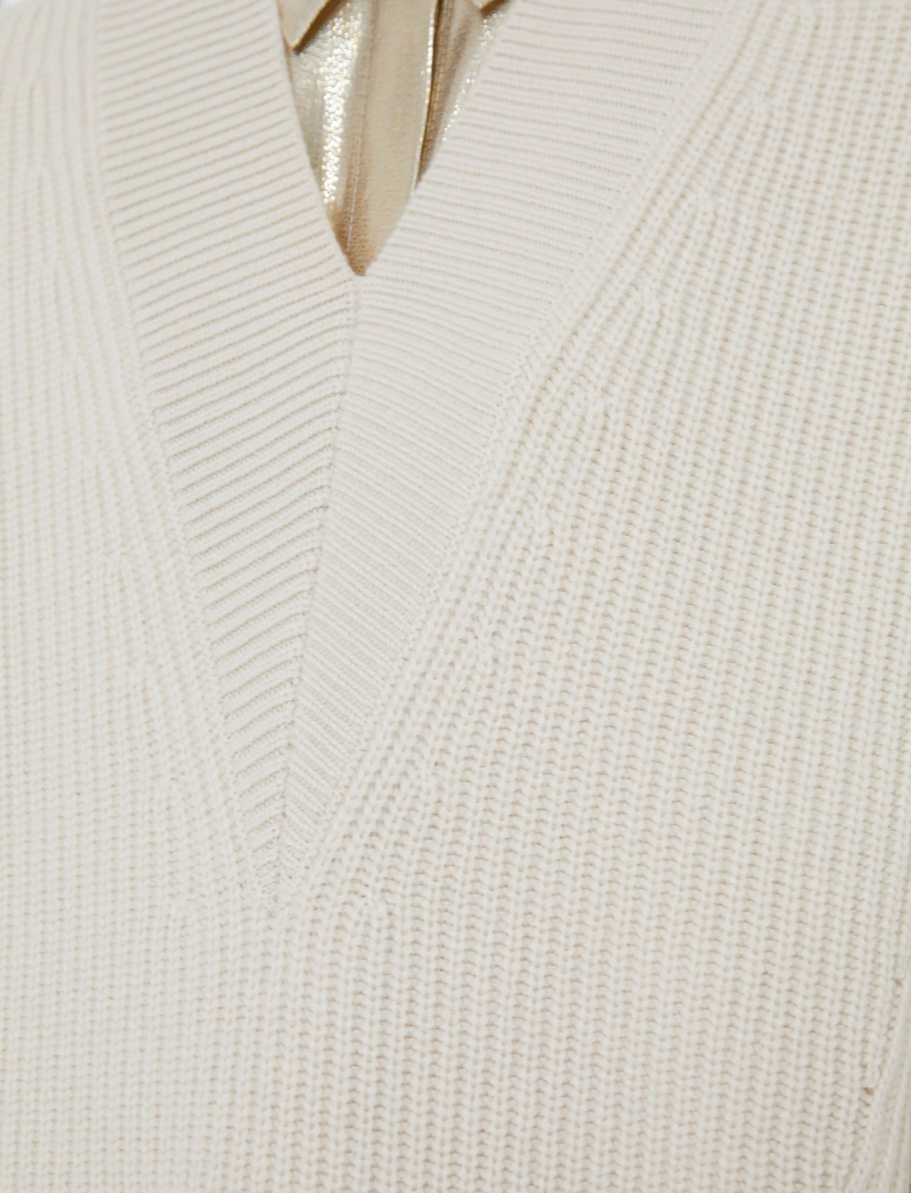 Noel fisherman rib cashmere jumper-JOSEPH-Verso