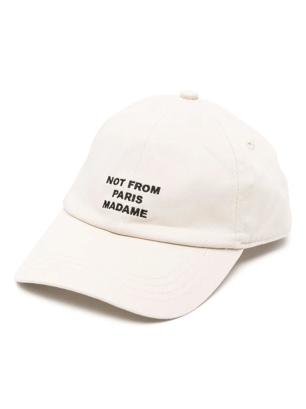 Not from paris cotton baseball cap-DRÔLE DE MONSIEUR-Verso