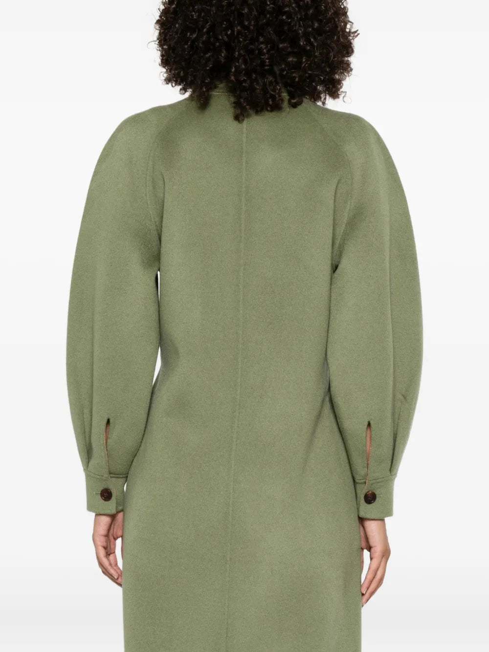 Olympia balloon-sleeve belted coat-ALICIA AUDREY-Verso