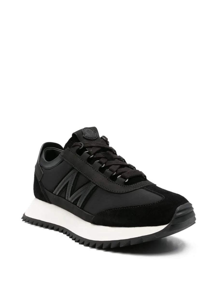 Pacey 2 logo-detail platform sneakers-MONCLER-Verso