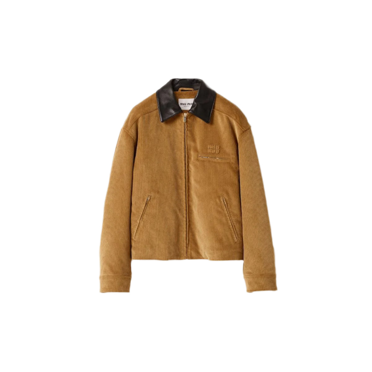 PADDED CORDUROY BLOUSON-MIU MIU-Verso