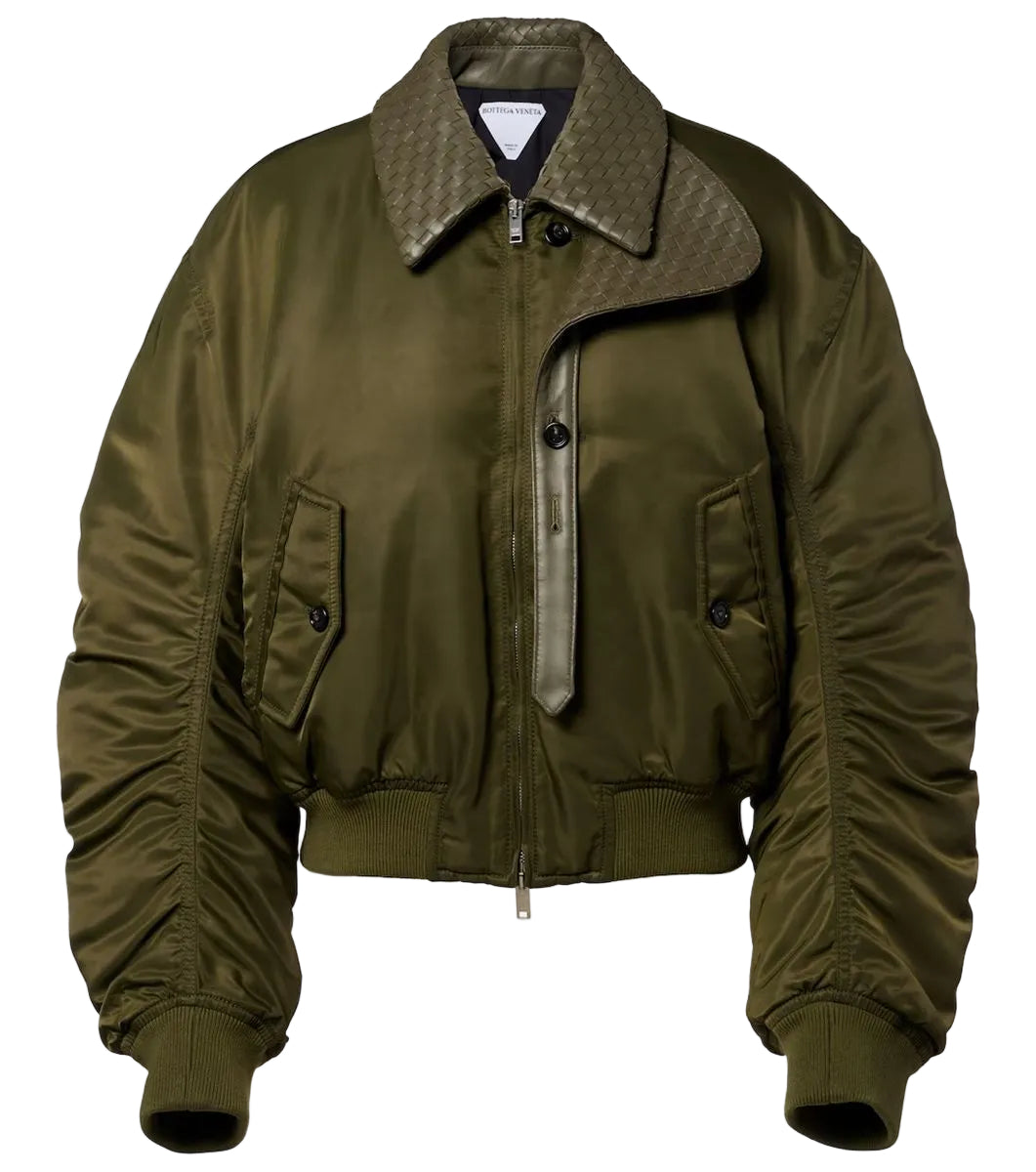 Padded Nylon Bomber