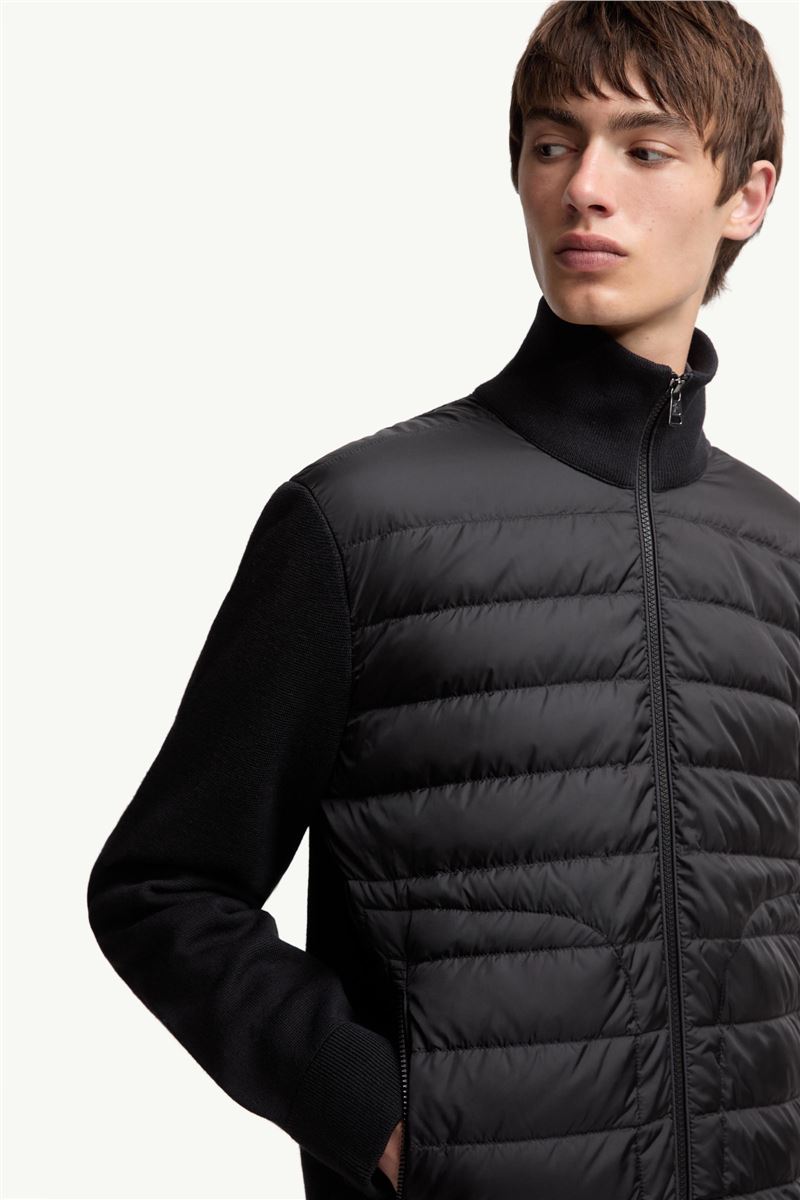 padded zip-up cardigan-MONCLER-Verso