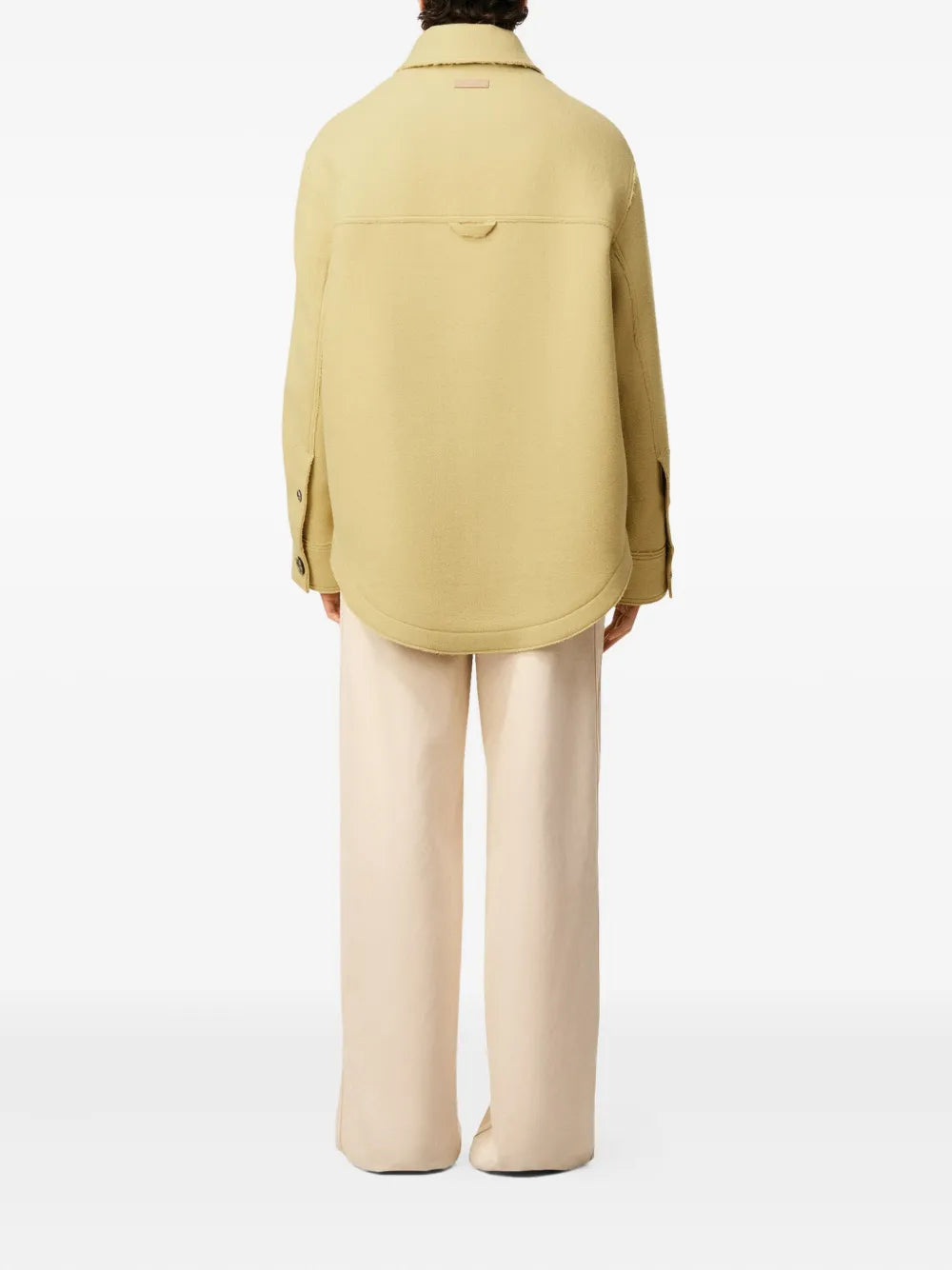 Paris Button-up Wool Jacket-AMI-Verso