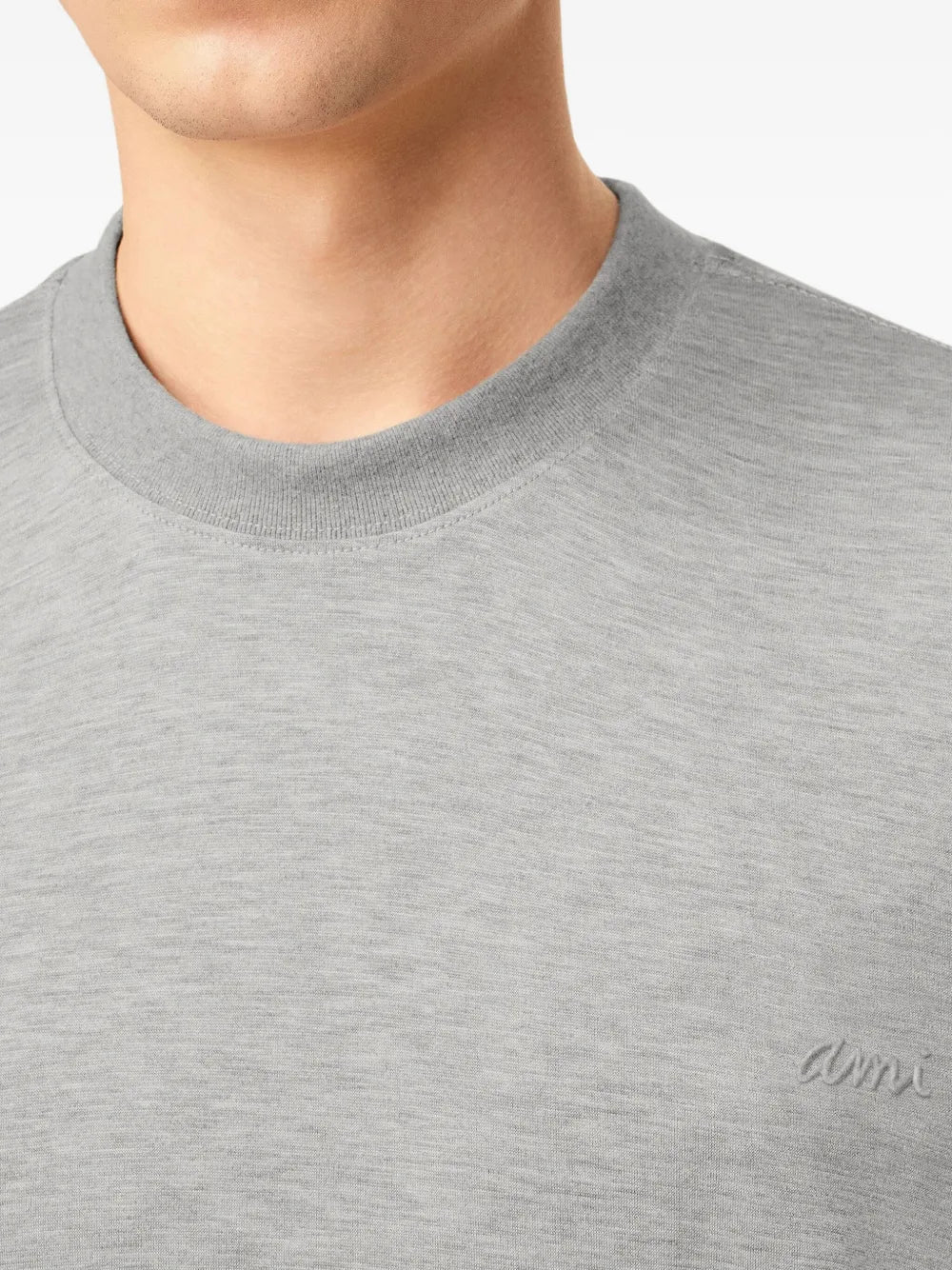 Paris cotton short-sleeve t-shirt-AMI-Verso