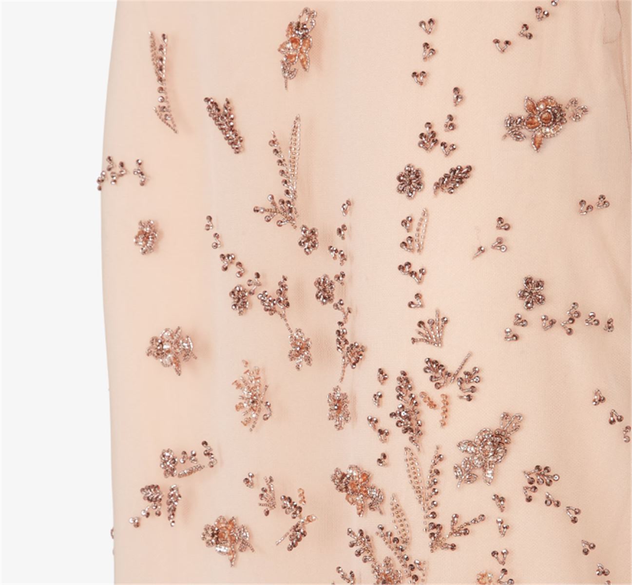 PINK EMBROIDERED TULLE SKIRT-FENDI-Verso