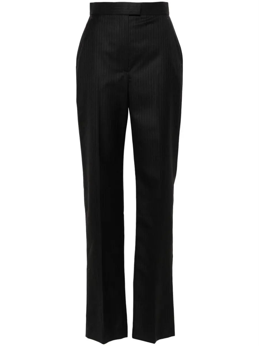 PINSTRIPE WOOL TROUSERS A. MCQUEEN