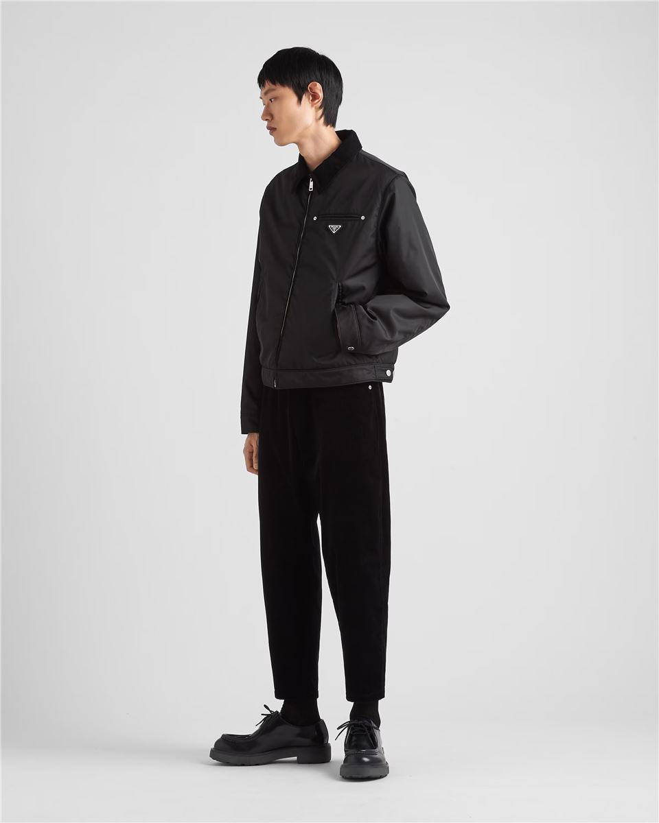 Pinwale corduroy pants-PRADA-Verso