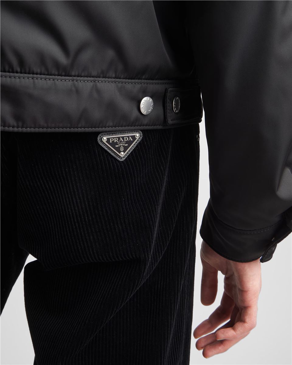 Pinwale corduroy pants-PRADA-Verso