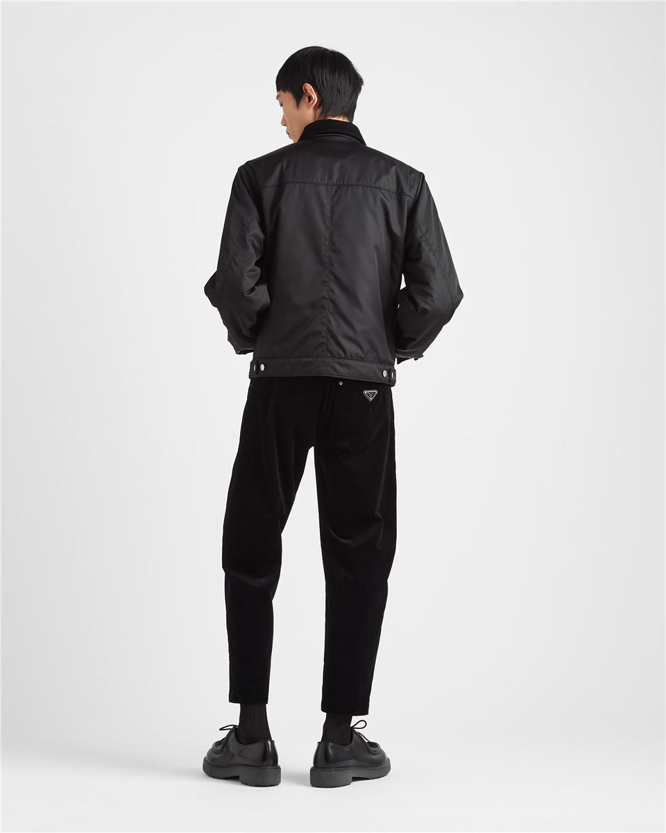 Pinwale corduroy pants-PRADA-Verso