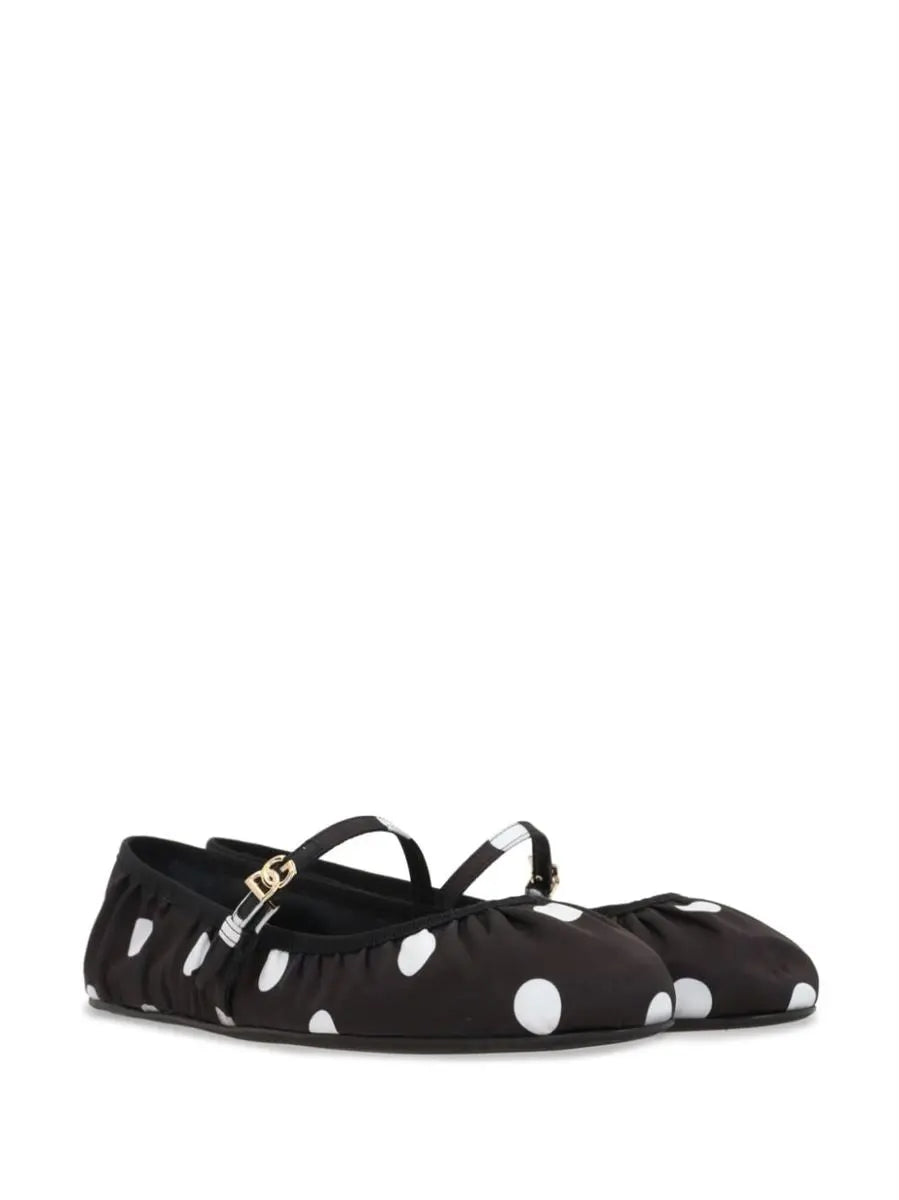 POLKA DOT BALLERINA SHOES DOLCE & GABBANA