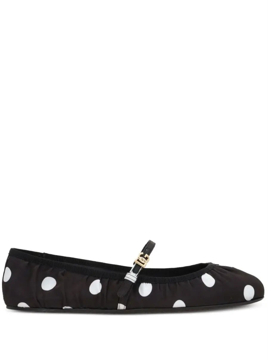 POLKA DOT BALLERINA SHOES DOLCE & GABBANA