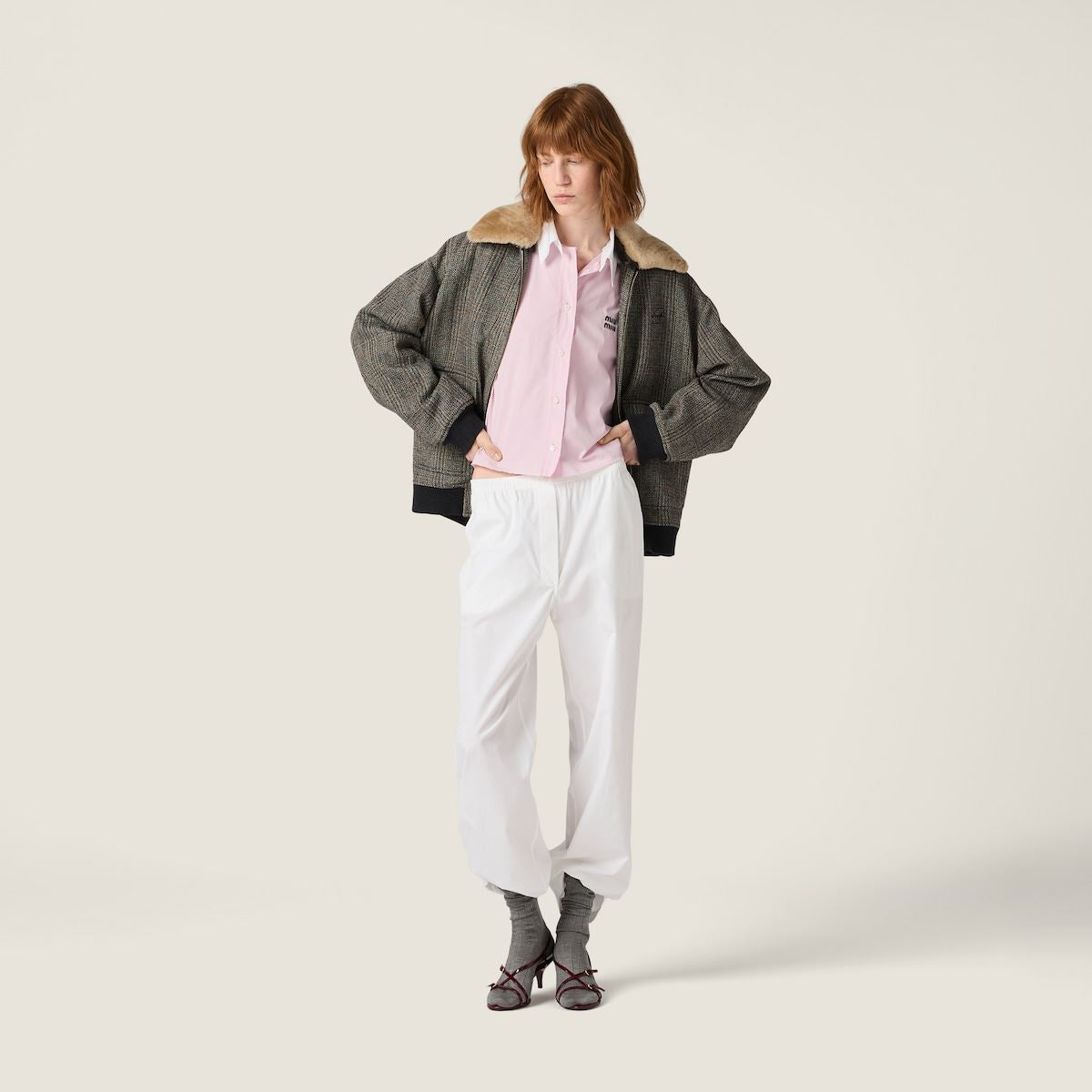 POPLIN SHIRT-MIU MIU-Verso
