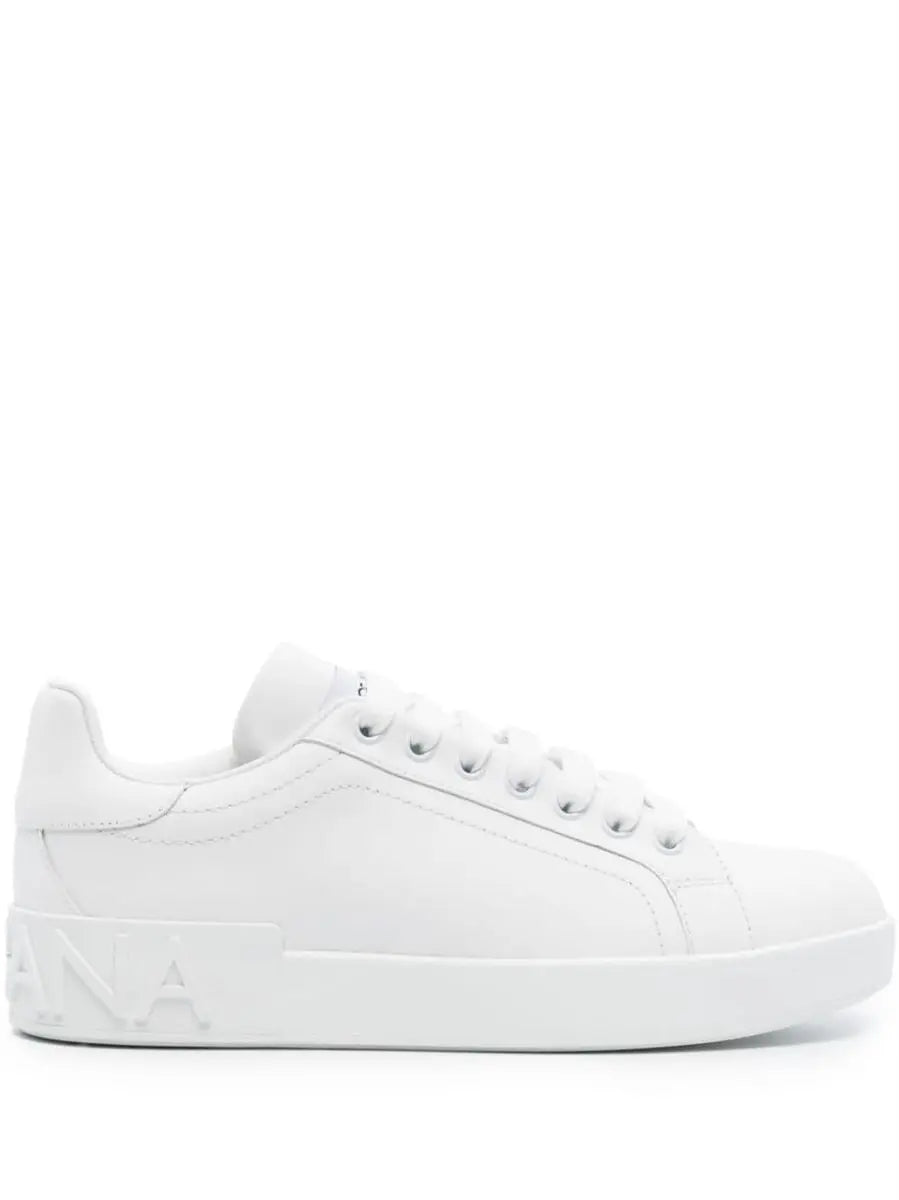 PORTOFINO LEATHER SNEAKERS DOLCE & GABBANA