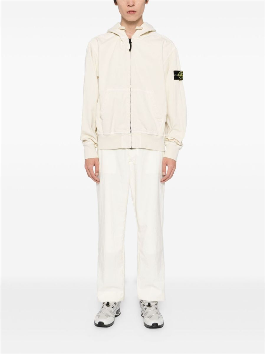 Pouch-pocket hoodie-STONE ISLAND-Verso