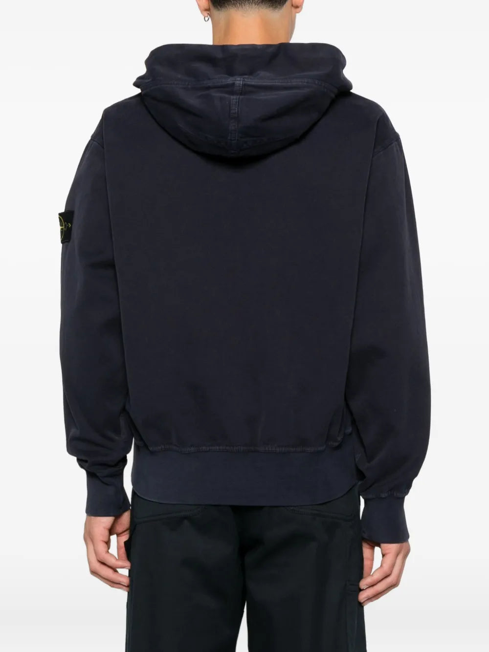 Pouch-pocket hoodie-STONE ISLAND-Verso