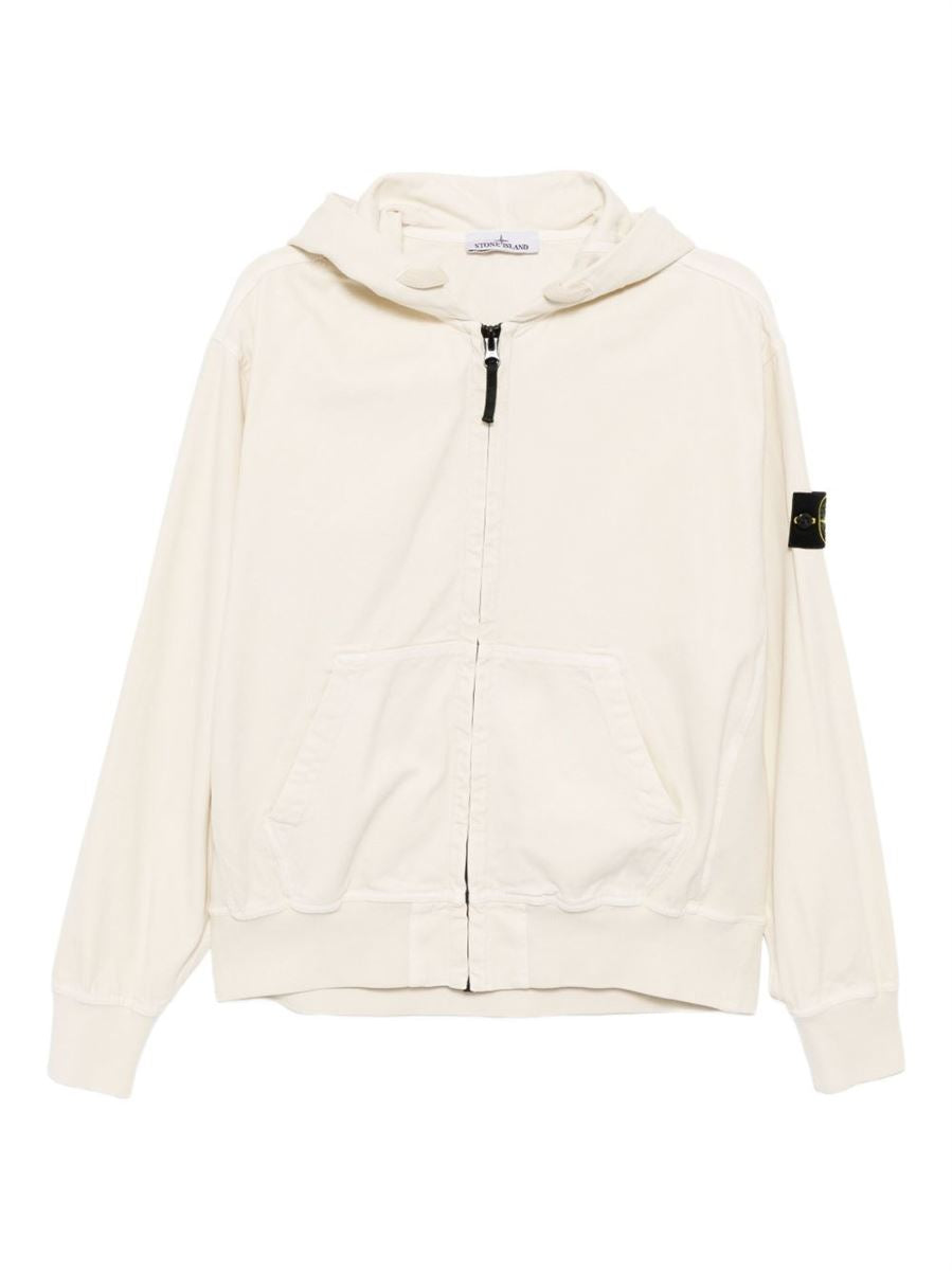 Pouch-pocket hoodie-STONE ISLAND-Verso