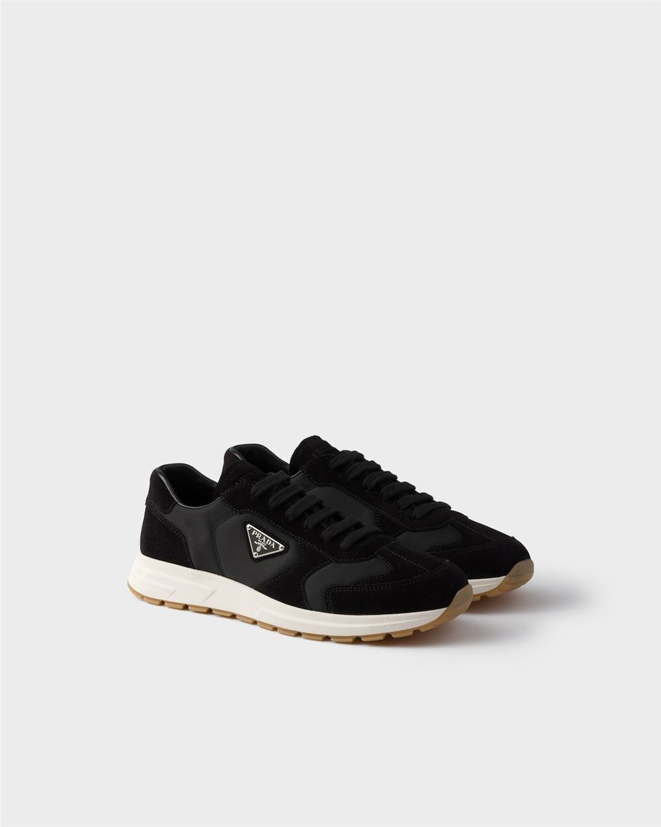 prax suede and re-nylon sneakers-PRADA-Verso