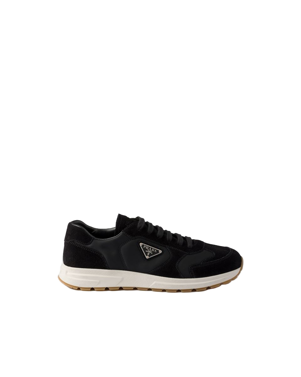 prax suede and re-nylon sneakers-PRADA-Verso