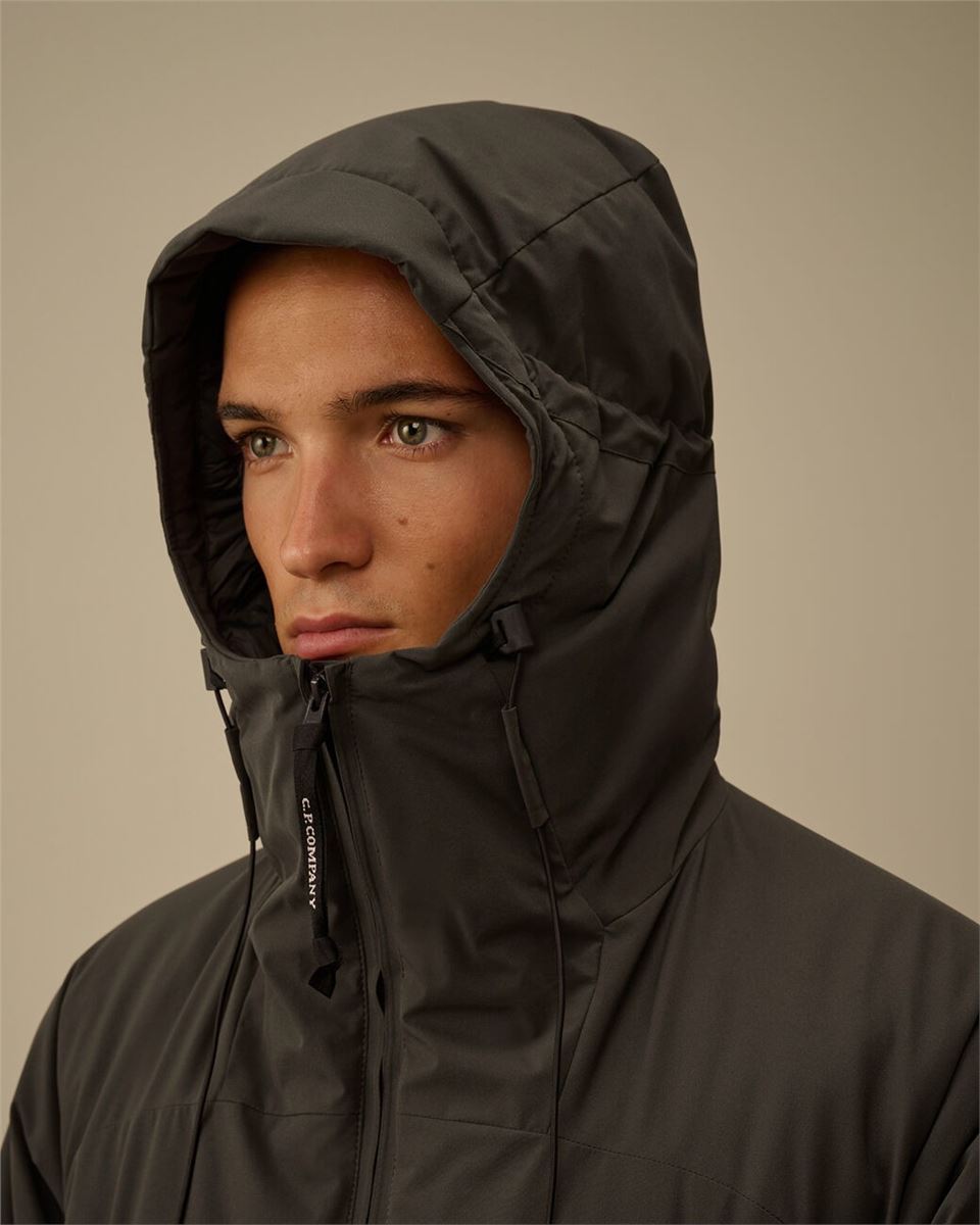 Pro-tek hooded padded jacket-CP COMPANY-Verso