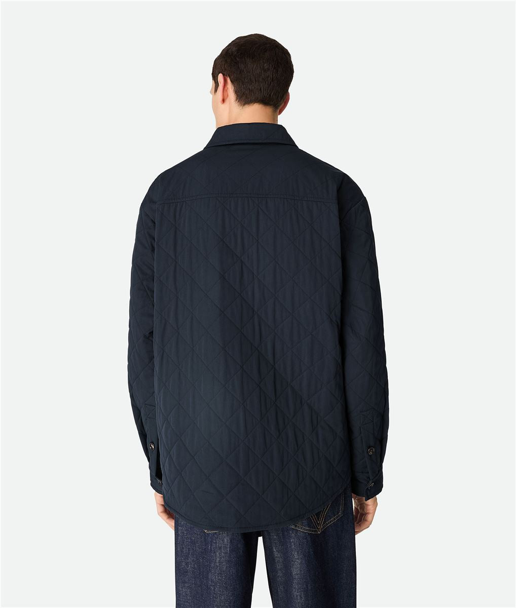 quilted cotton overshirt-BOTTEGA VENETA-Verso