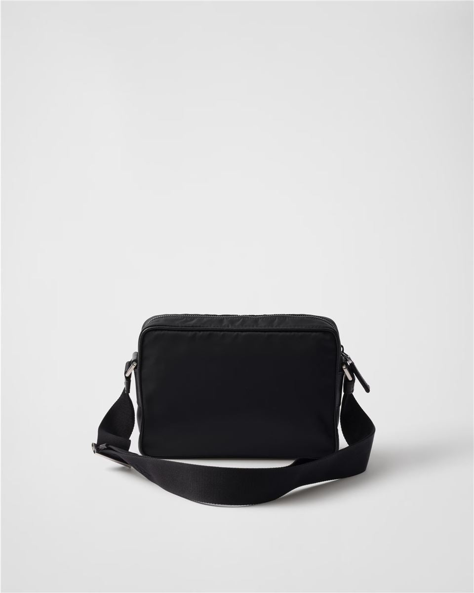 Re-nylon and saffiano shoulder bag-PRADA-Verso