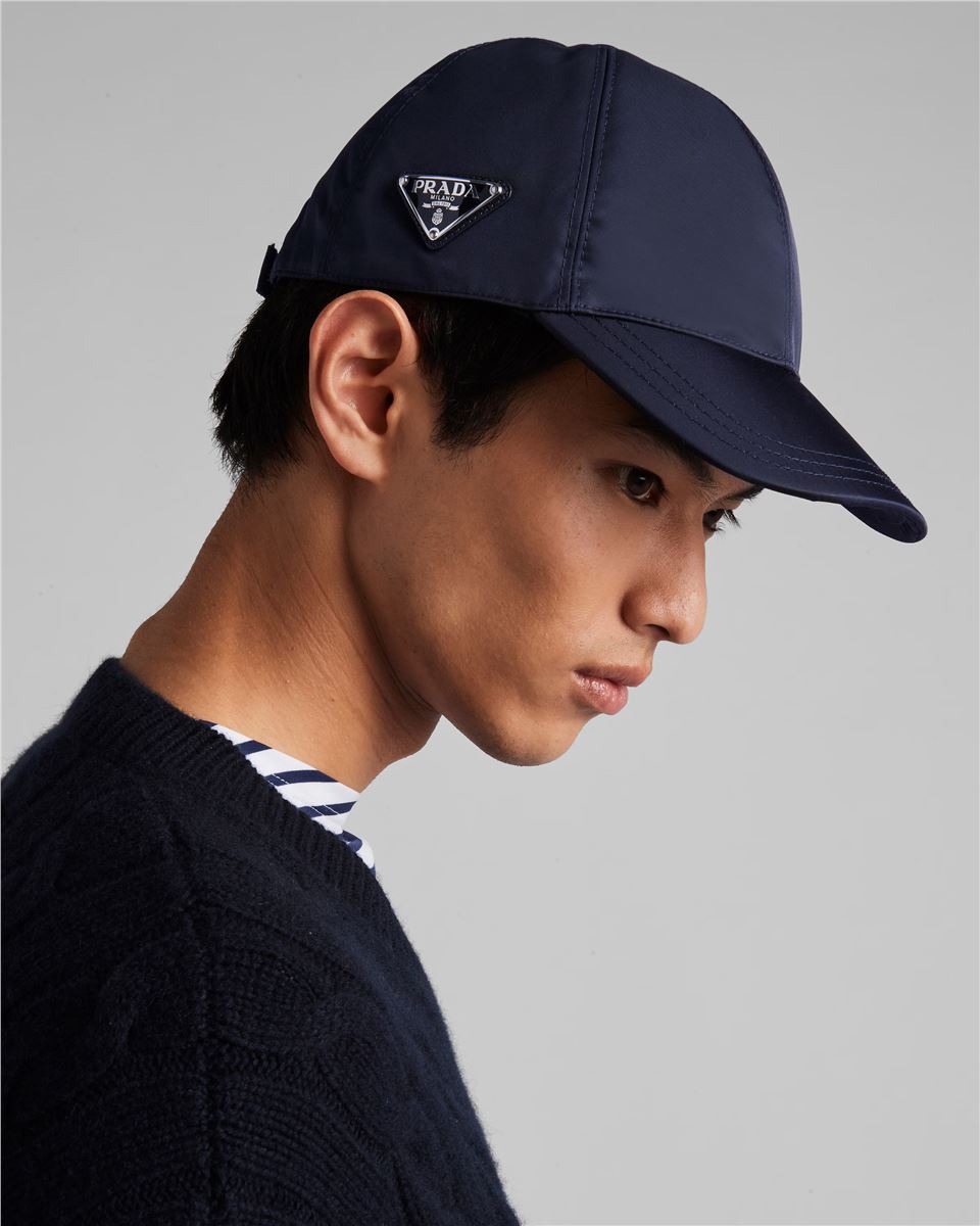Re-nylon baseball cap-PRADA-Verso