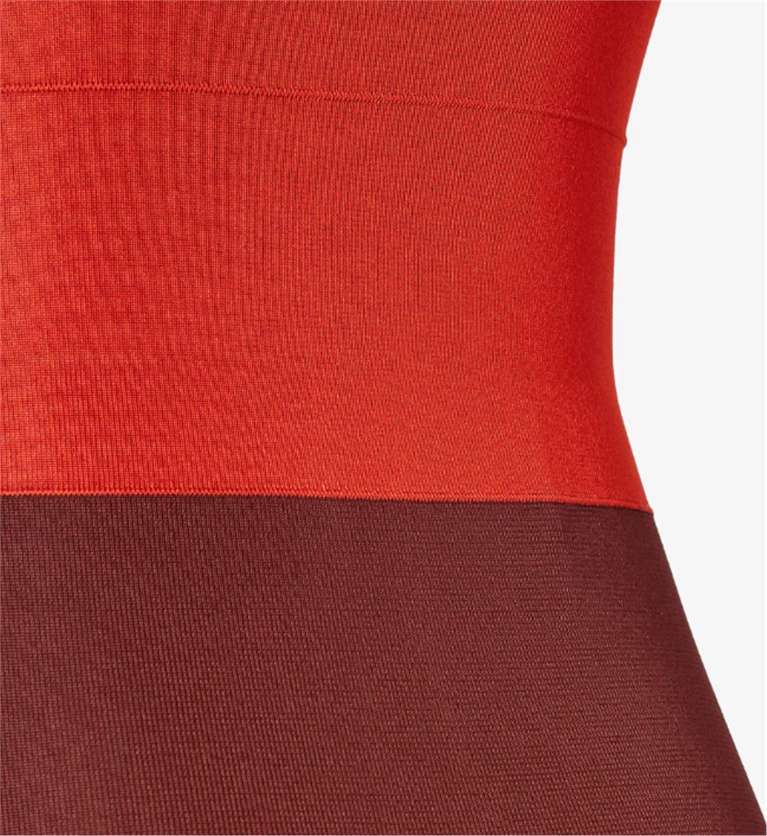 RED VISCOSE DRESS-FENDI-Verso