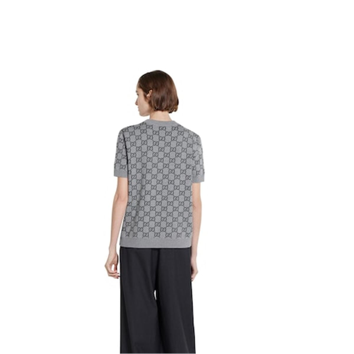 reversible gg wool jacquard top-GUCCI-Verso
