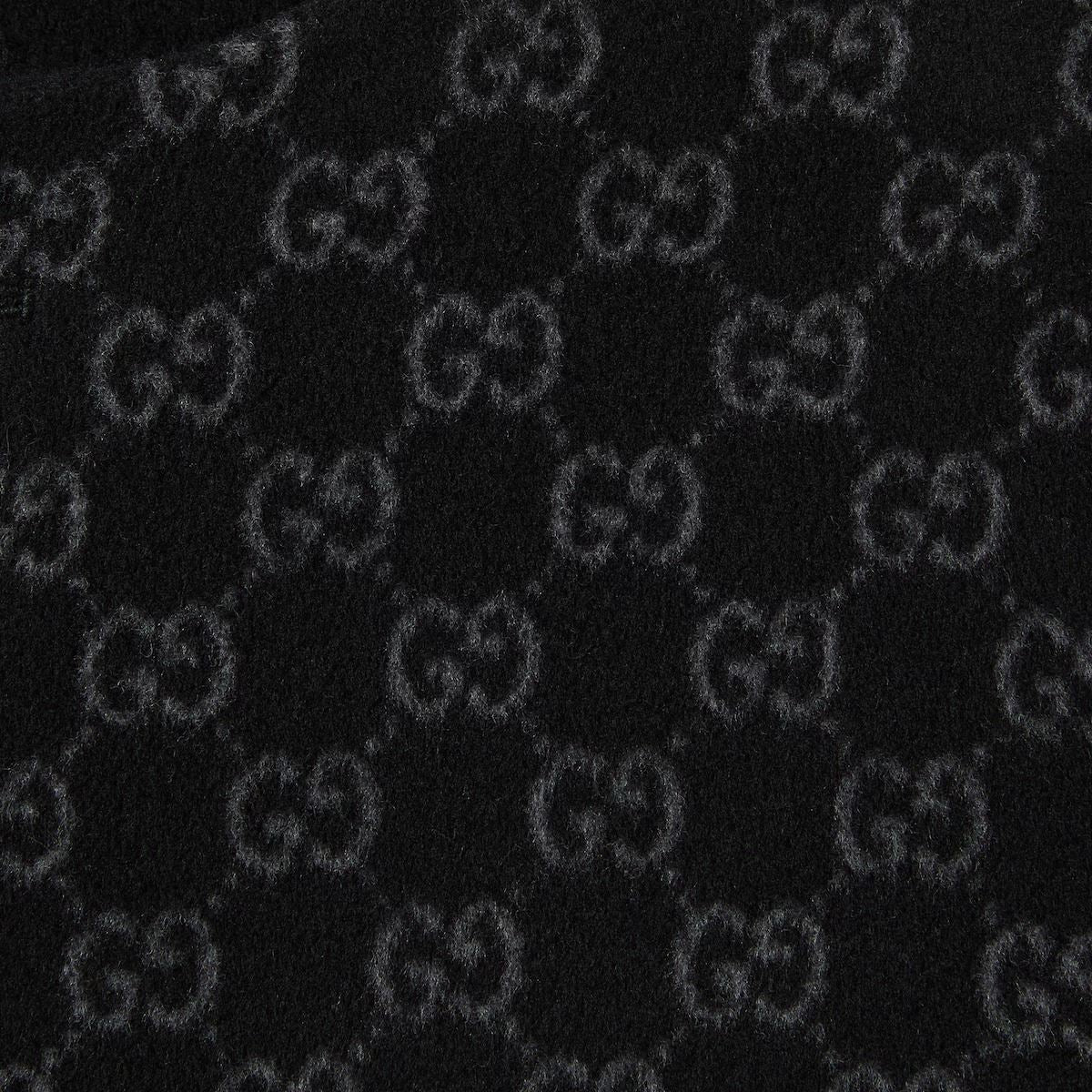 Reversible wool silk jacket-GUCCI-Verso