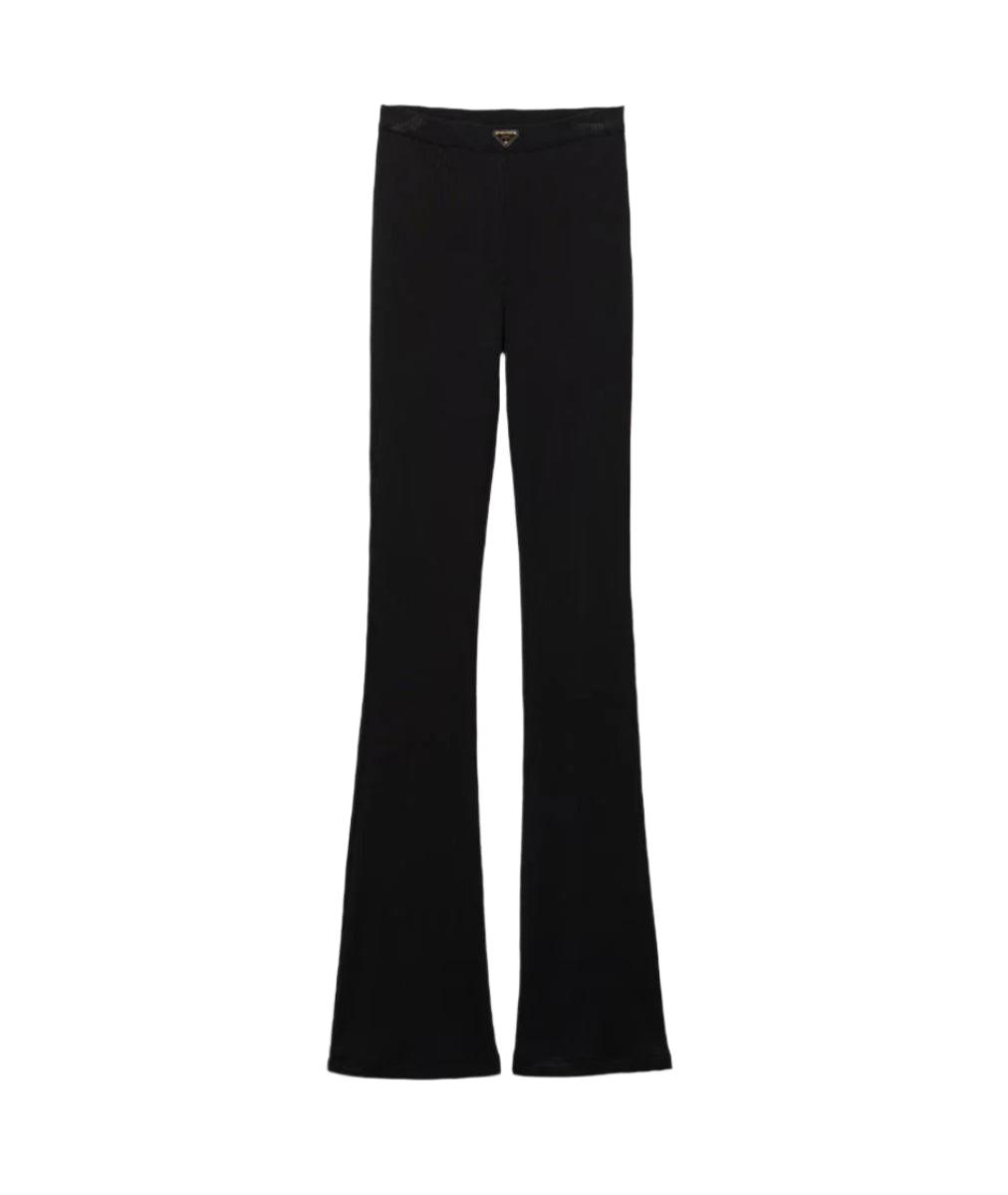 RIBBED KNIT JERSEY PANTS-PRADA-Verso