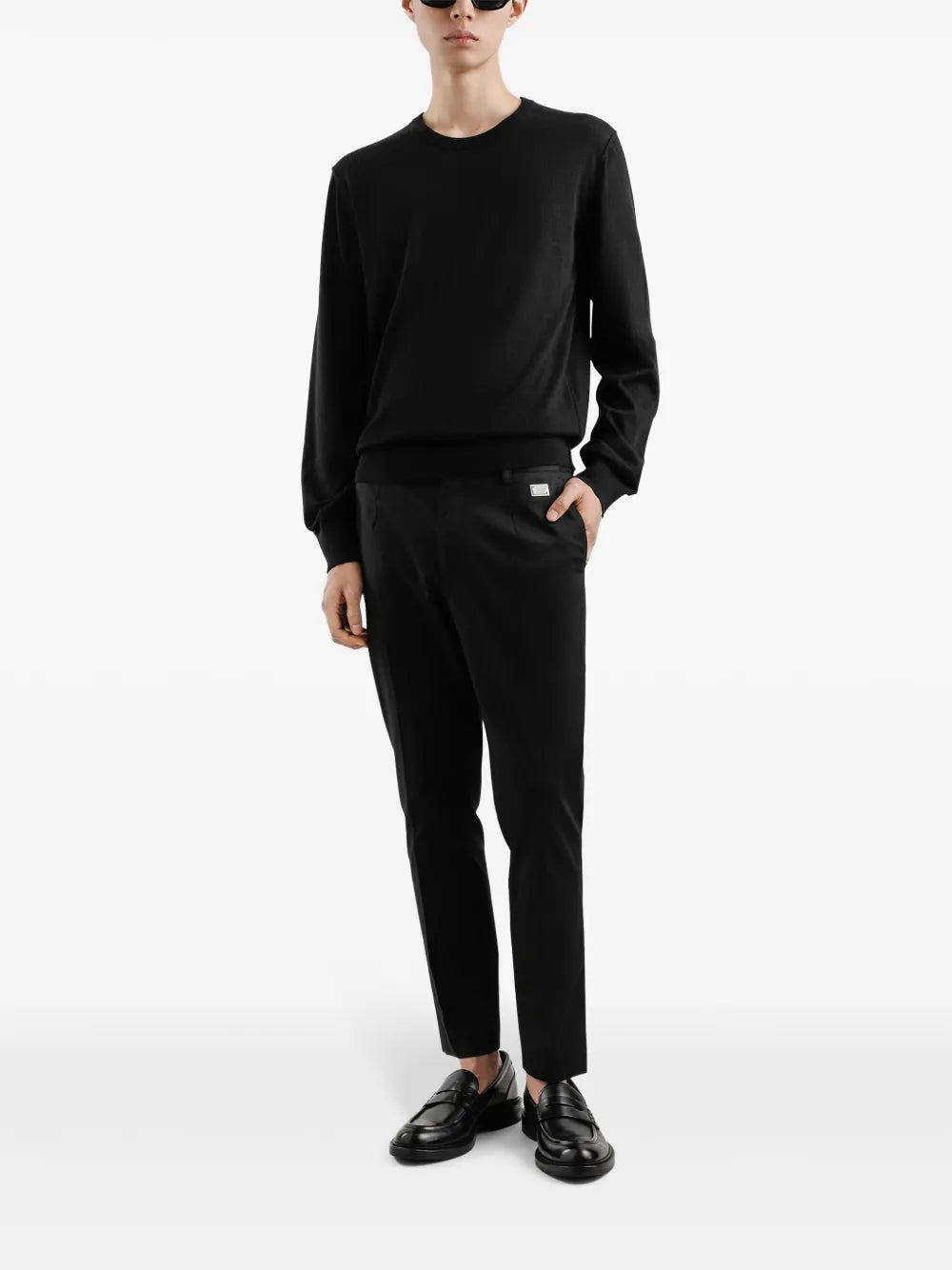 Ribbed sweater-DOLCE & GABBANA-Verso