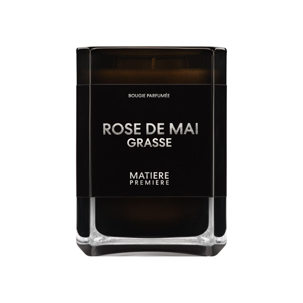 Rose de mai grasse scented candle-MATIERE PREMIERE-Verso