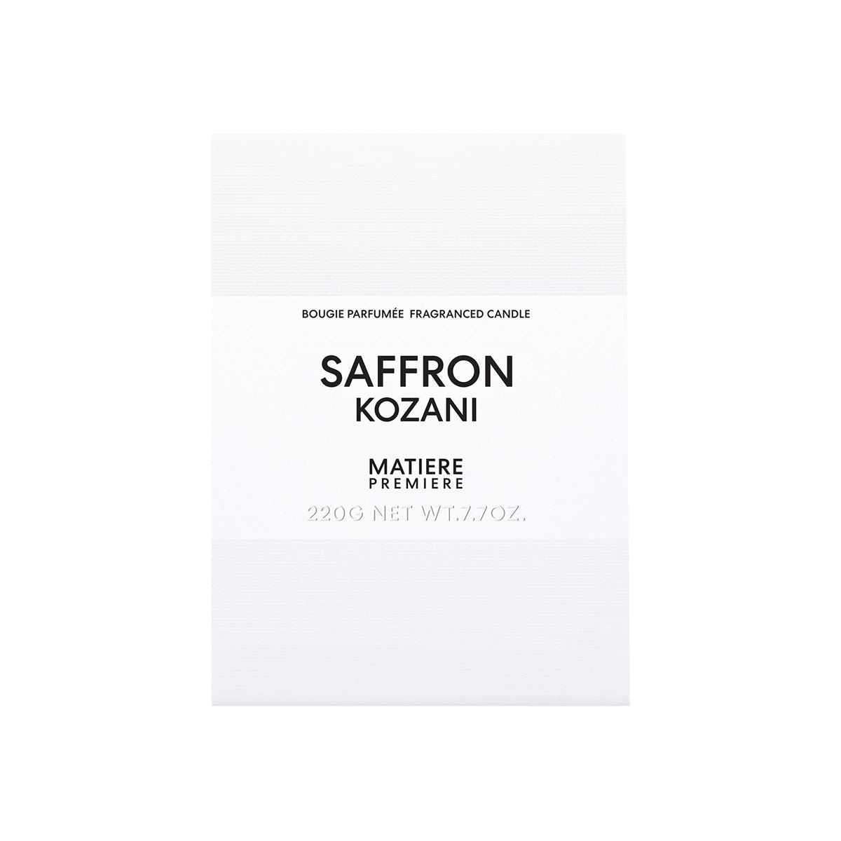Saffron kozani scented candle-MATIERE PREMIERE-Verso
